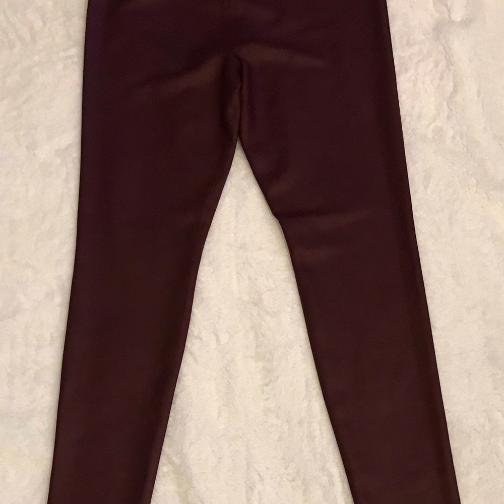 Stylish Burgundy Leggings